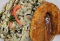 Stamppot Andijvie, Speklap en Braadjus
