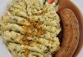Oosterse Stamppot Spitskool, Chipolataworst en Braadjus