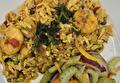 Paella met Rauwkost
