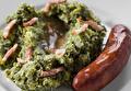 Stamppot Boerenkool, Groninger Saucijs met Braadjus