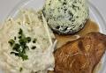 Bieslookpuree, Venkel Crème, Kalkoenbiefstuk en Braadjus